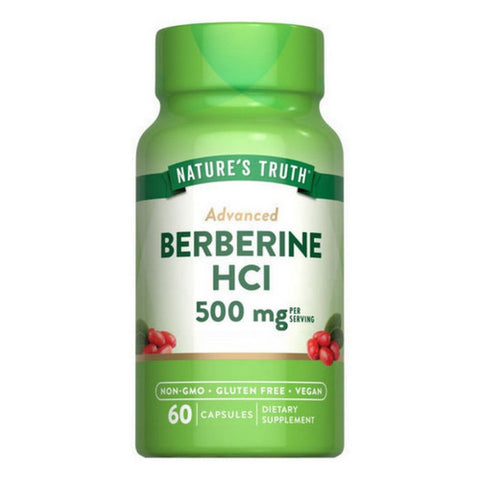 Berberine HCI Supplement 60 Caps by Nature's Truth