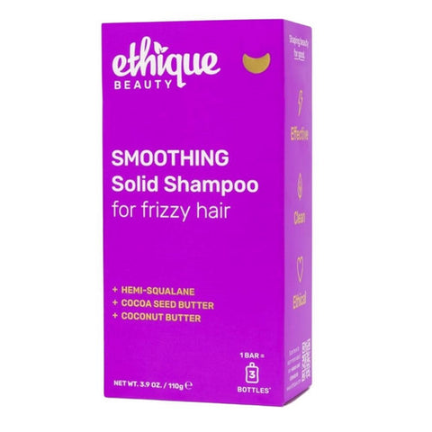 Smoothing Solid Shampoo Bar For Frizzy Hair 3.9 Oz by Ethique