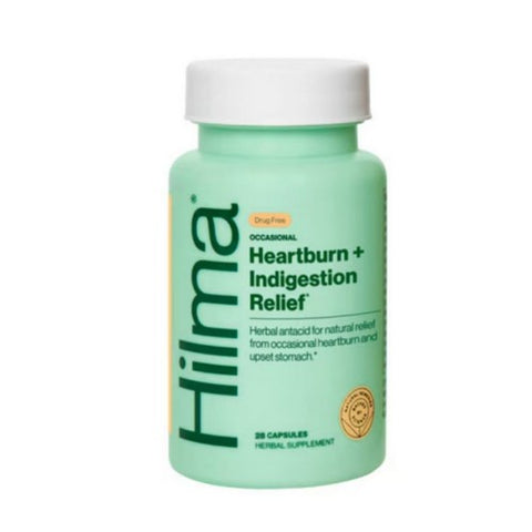 Occasional Heartburn Plus Indigestion Relief 28 Capsules by Hilma
