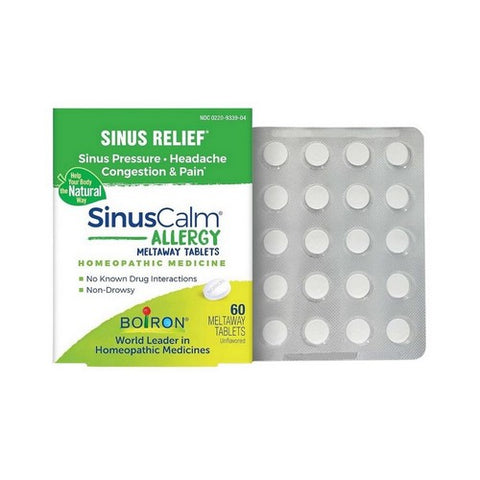 Sinus Calm Allergy For Relief 60 Tablets by Boiron
