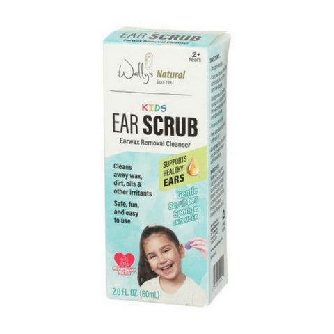 Kids Ear Scrub 2 Oz by Wallys Natural Products