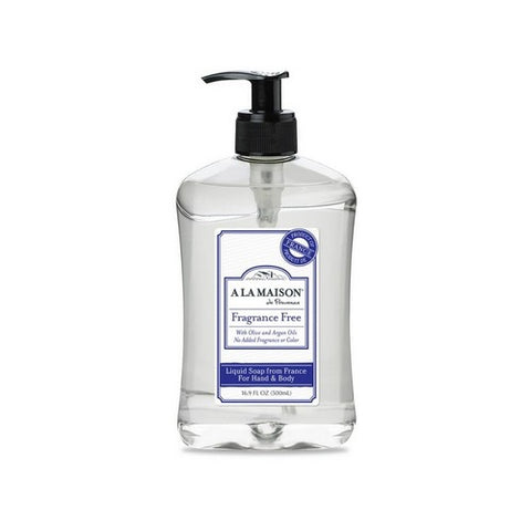 Fragrance Free Liquid Soap 16.9 Oz by A La Maison