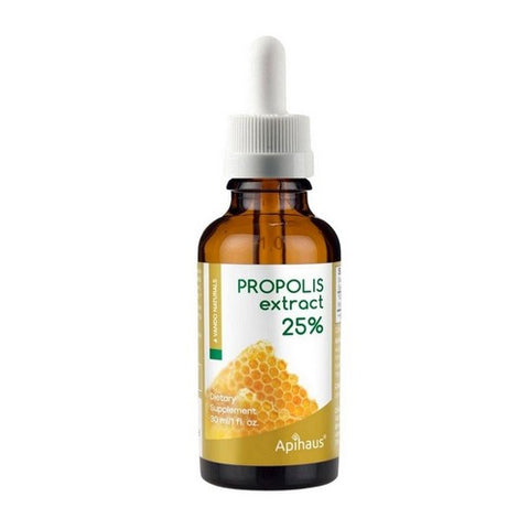 Propolis Extract 25% Alcohol 1 Oz by Apihaus