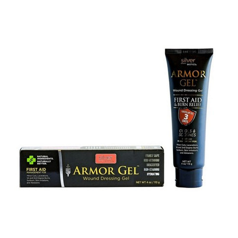 Armor Gel Wound Dressing Gel First Aid And Burn Relief 4 Oz by Silver Biotics