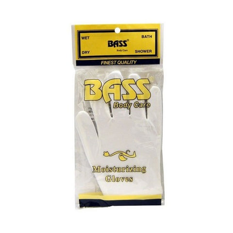 Moisturizing Cotton Gloves 1 Count by Bass Brushes