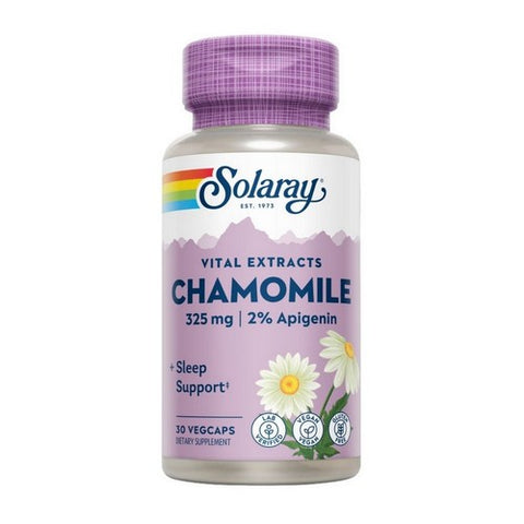 Vital Extracts Chamomile 30 Veg Caps by Solaray