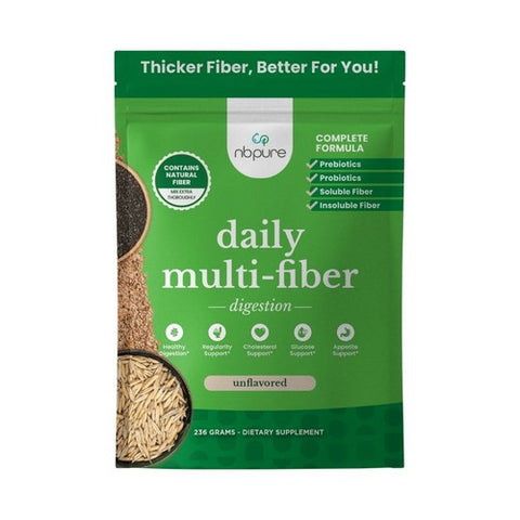 Daily Multi Fiber Unflavored 236 Grams by NBPure