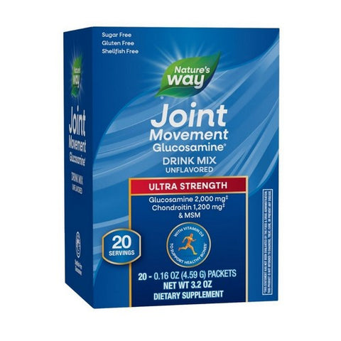 Joint Movement Glucosamine Drink Mix 20 Servings / 3.2 Oz by Nature's Way