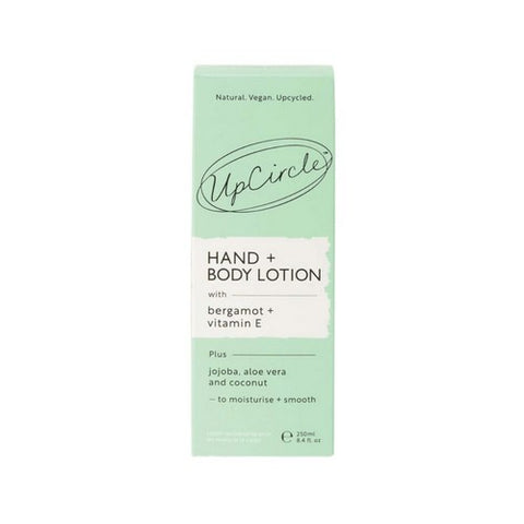 Hand + Body Lotion With Bergamot Water 8.45 Oz by UpCircle