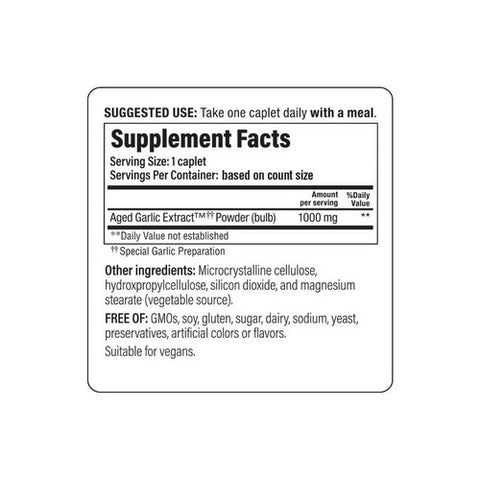 Kyolic, Aged Garlic Extract Cardiovascular Health One Per Day Formula 250, 1000 Mg, 30 Caps