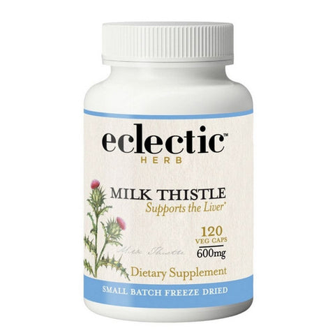 Eclectic Herb, Milk Thistle, 600 Mg, 120 Caps