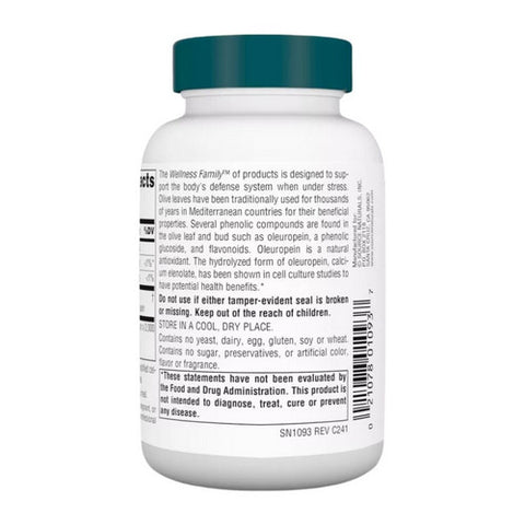 Source Naturals, Wellness Olive Leaf, 120 Tabs