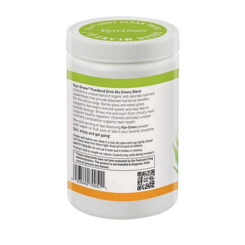 Kyolic, Kyo-Green Energy Powdered Drink Mix, No Maltodextrin 10 oz