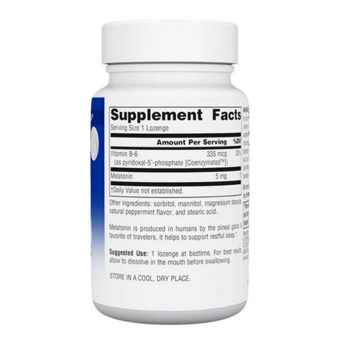 Source Naturals, Melatonin, 2.5 mg, Sublingual Peppermint 200 Tabs