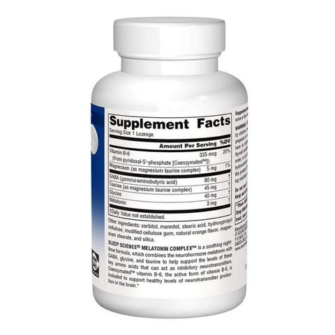 Source Naturals, Melatonin Complex Orange, 3 mg, 100 Tabs