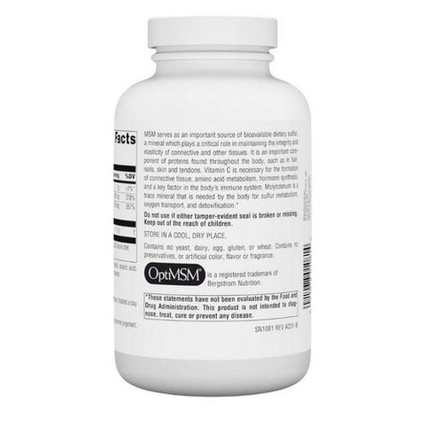 Source Naturals, MSM (Methylsulfonylmethane) with Vitamin C, 750 mg, 240 Tabs