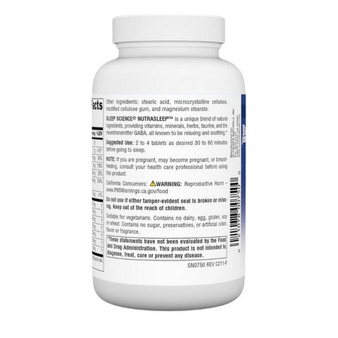 Source Naturals, NutraSleep, 100 Tabs