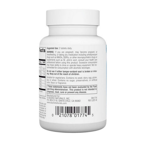 Source Naturals, Theanine Serene, 30 Tabs