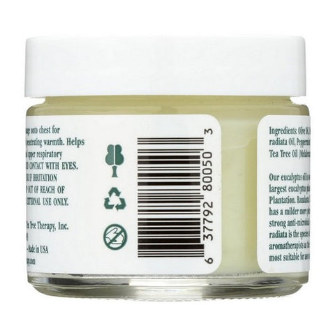 Tea Tree Therapy, Chest Rub Eucalyptus, 2OZ