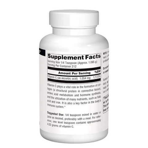 Source Naturals, Ascorbic Acid Crystals, 8 Oz