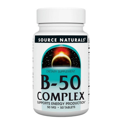 Source Naturals, B-50 Complex, 50 mg, 50 Tabs