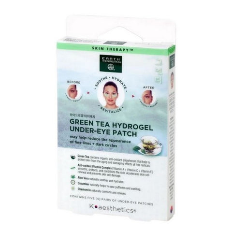 Earth Therapeutics, Hydrogel Under-eye Recovery Patch, 1 EACH (5 Pairs)