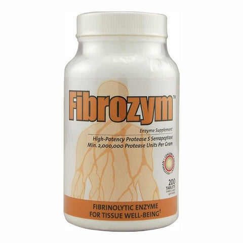Naturally Vitamins, Fibrozym, 200 Tabs