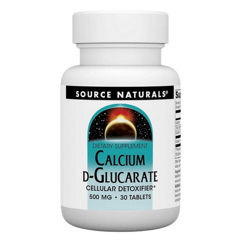 Source Naturals, Calcium D-Glucarate, 500 mg, 30 Tabs