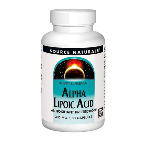 Source Naturals, Alpha Lipoic Acid, 300 mg, 30 Caps