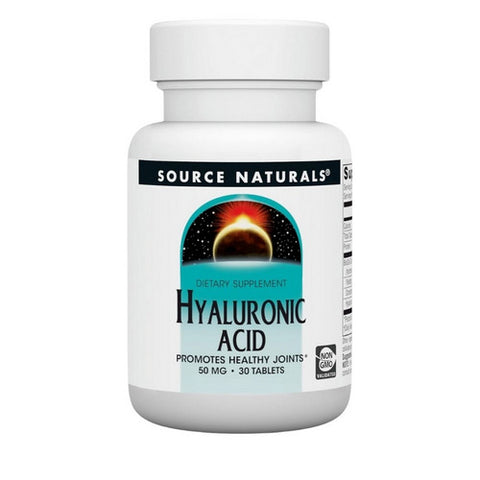 Source Naturals, Hyaluronic Acid, 50 mg, 30 Tabs