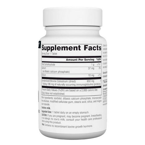 Source Naturals, Colostrum, 650 Mg, 30 Tabs