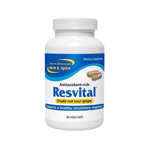 North American Herb & Spice, Resvital, 500 mg, 90 Cap