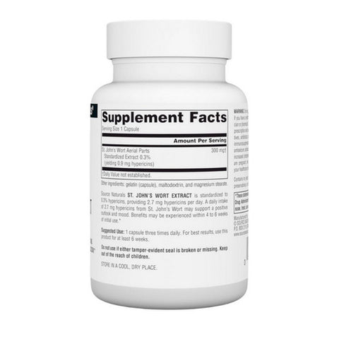 Source Naturals, St. John's Wort, 300 MG, 120 Caps