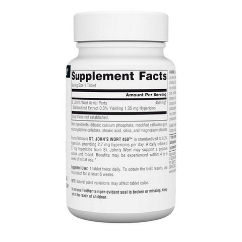 Source Naturals, St. John's Wort, 300 mg, 45 Tabs
