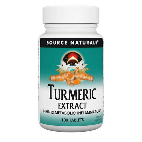 Source Naturals, Turmeric Extract, 100 Tabs