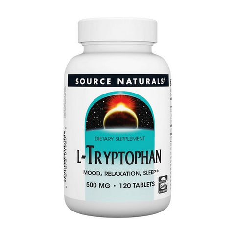 Source Naturals, L-Tryptophan, 500 MG, 120 Tabs