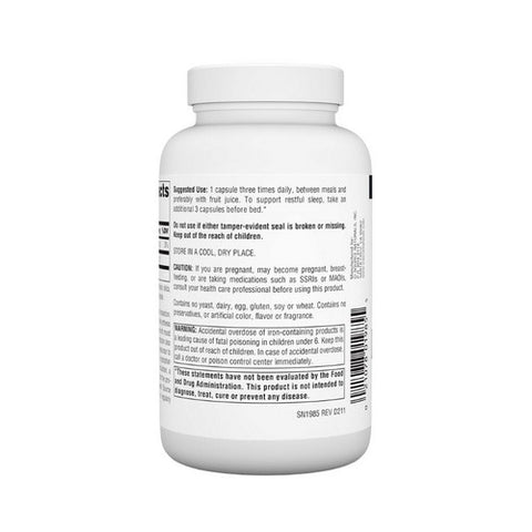 Source Naturals, L-Tryptophan, 500 MG, 120 Caps