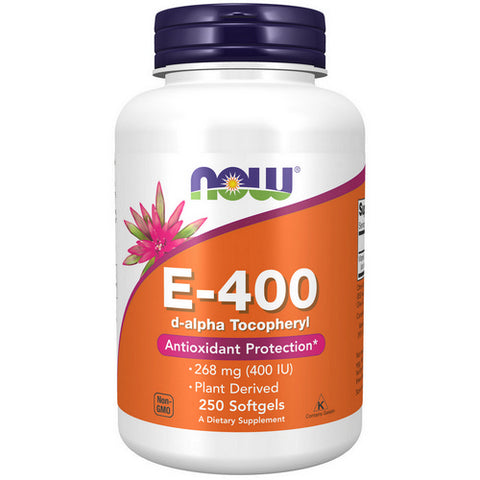 Now Foods, E-400, 250 Softgels