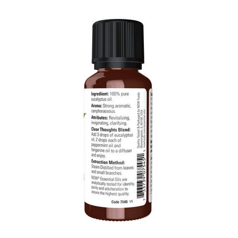 Now Foods, Eucalyptus Oil, 1 OZ