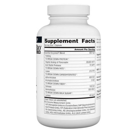 Source Naturals, Essential Enzymes, 500 mg, 240 Caps