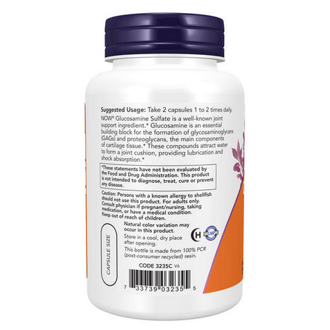Now Foods, Glucosamine Sulfate, 750 mg, 120 Caps