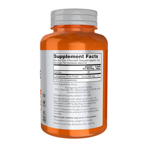 Now Foods, L-Glutamine Powder, 6 Oz