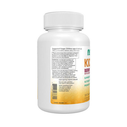 Now Foods, Kid Vits, Berry Blast ,120 Tabs