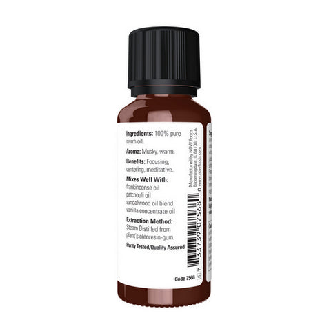 Now Foods, Myrrh Oil, 1 OZ