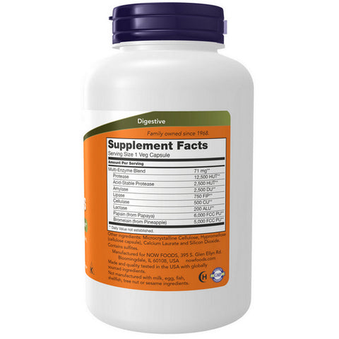 Now Foods, Plant Enzyme, 240 Vcaps