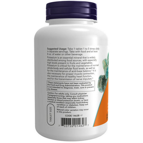 Now Foods, Potassium Gluconate, 99 mg, 250 Tabs