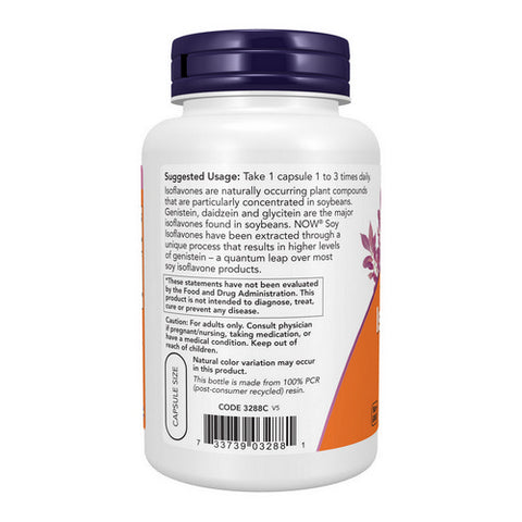 Now Foods, Soy Isoflavones, 60 mg, 120 Veg Caps