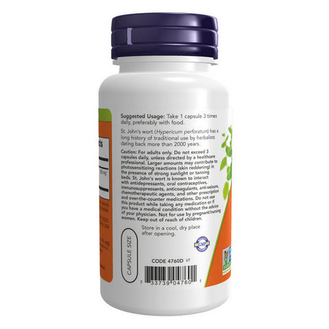 Now Foods, St. John's Wort, 300 mg, 100 Caps