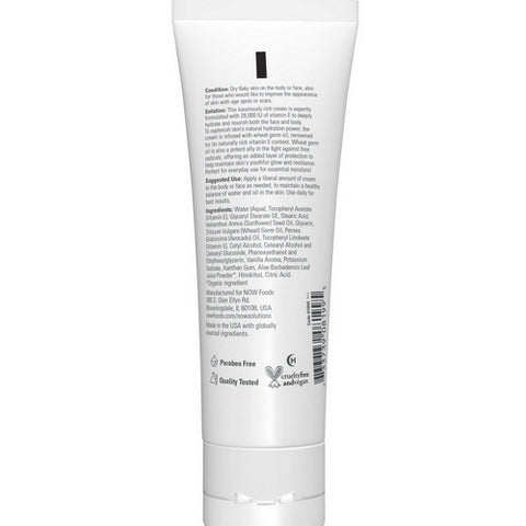 Now Foods, Vitamin E Cream, 28,000 IU, 4 oz tube