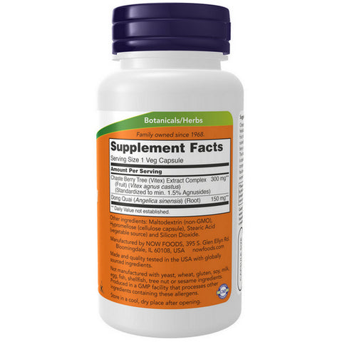 Now Foods, Chaste Berry-Vitex Extract, 300 mg, 90 Veg Caps
